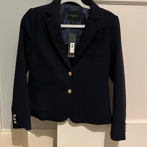 Navy Blazer Gold Buttons